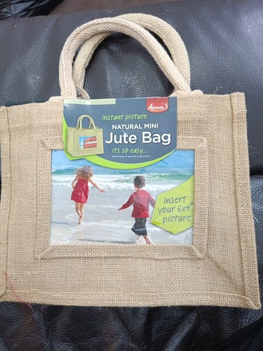 Mini jute bag adventa - mini, by