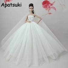 Pure White Doll Dress For