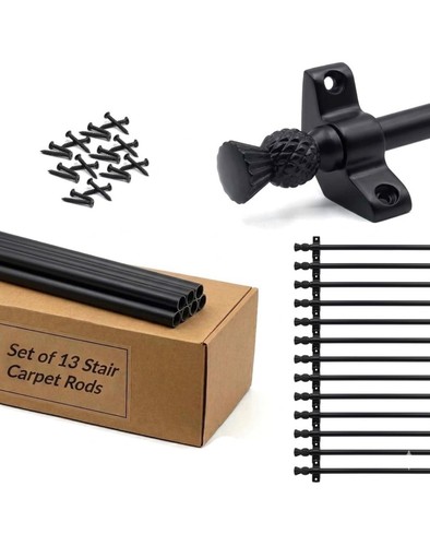 Set stair carpet rods - stair,