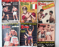 The Ring Boxing Magazine 6 x