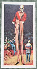CIRCUS STILT WALKER    Vintage