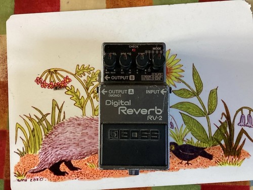 Boss digital reverb - boss,