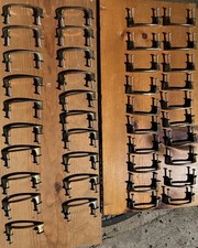 40 Vintage Cabinet/Drawer Handles/Pulls 2 3/4” Holes, 3 3/4” Length Mid-Century