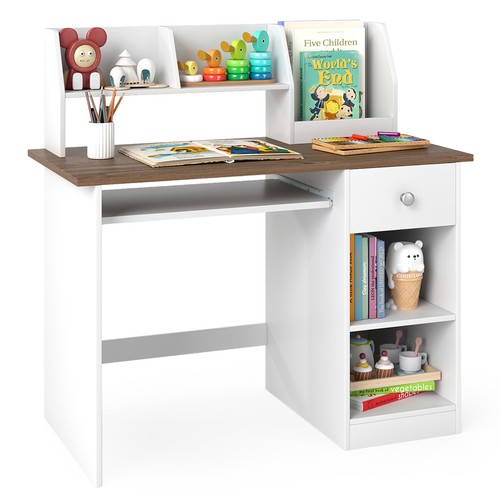 Wooden kids desk - wooden,