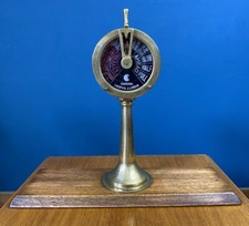 Vintage Brass Ships Engine Room Telegraph.