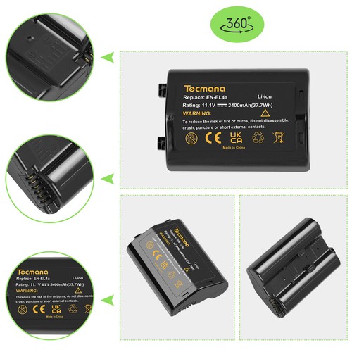 3400mah el4 el4a en el4e - 3400mah, en-el4e