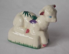 VINTAGE PLICHTA POTTERY LAMB