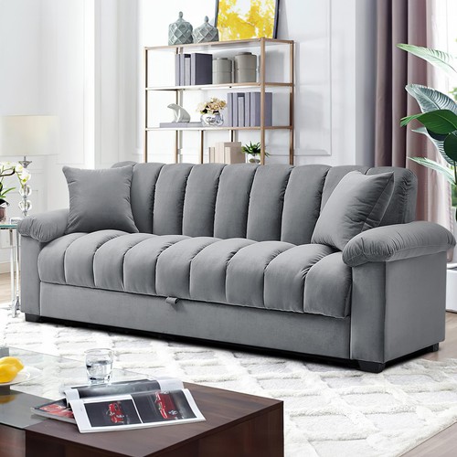 Chesterfield sofa bed seater - chesterfield, 3