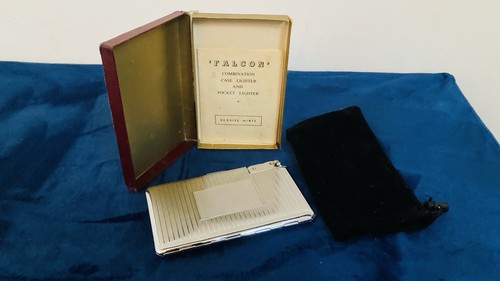 Vintage silver cigarette case - vintage,