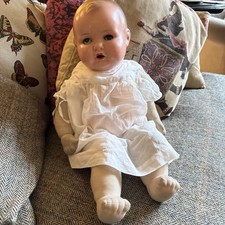 Rare Antique Armand Marseille (Germany) 23" Baby Doll with Bisque Head