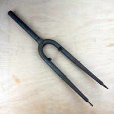 Retro Spinner unpainted 1 1/8" 700c touring/gravel/bike-packing forks - Canti/V