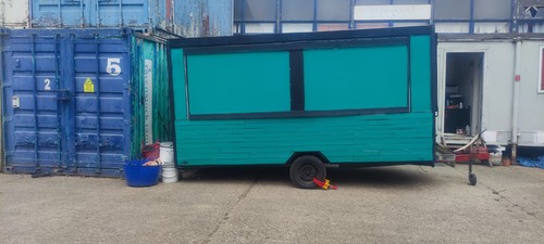 Food trailer catering van - food,