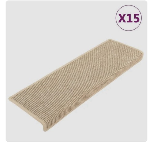 Vidaxl stair mats 15pcs - 🏠,