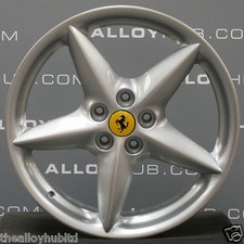 GENUINE ORIGINAL FERRARI 360 MODENA 18"INCH 5 STAR SPOKE FRONT 7.5J WHEEL X1 BBS