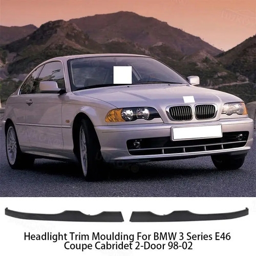 Front lower headlight moulding - lower,