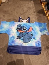 Blue Tie-Dye Stitch