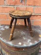 Antique Milking Stool Vintage
