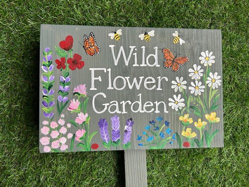 Personalised wooden garden - wooden,