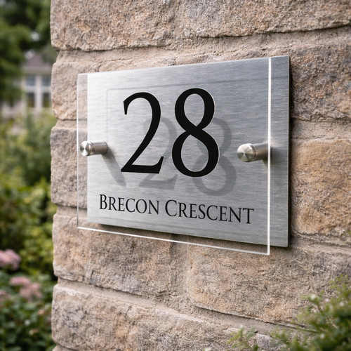 House number plaques signs - plaques,