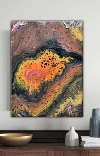 Original abstract acrylic - abstract,