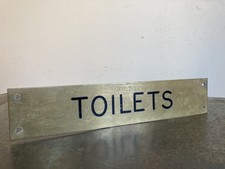 Vintage Salvaged Brass TOILETS