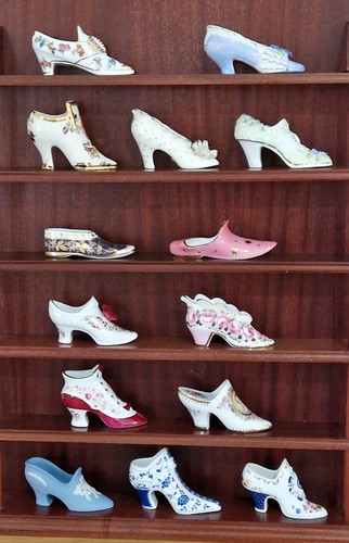 Porcelain shoe collection - shoe, x14