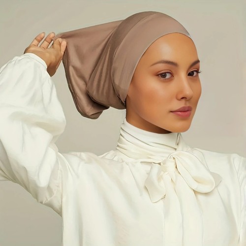 Soft modal inner hijab - modal, cap