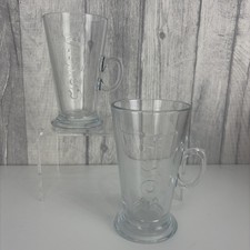 Costa Coffee Latte Glass Set