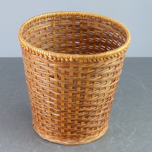 Vintage hand woven bamboo - vintage,