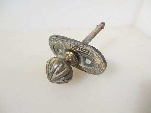 Victorian brass door - brass,