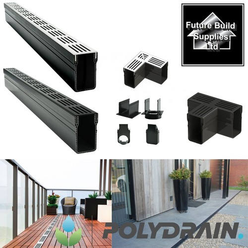Pvc threshold drainage channel - drainage,