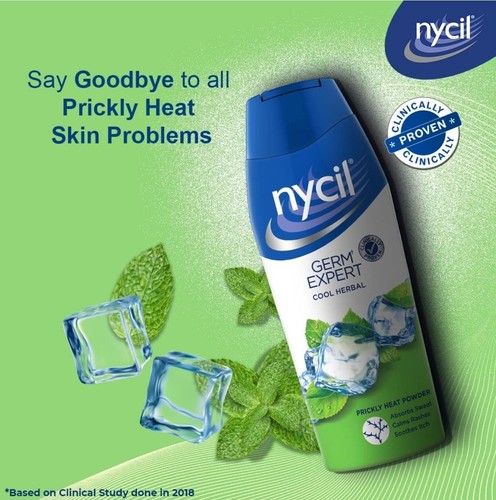 Nycil cool talcum powder - nycil,