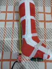 leg cast with walking heel