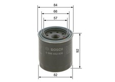 Oil filter BOSCH DAIHATSU TAFT 2.5 D 4x4 (F50, F55) 0 986 452 036