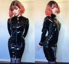 Misfitz blk PVC padlock mini