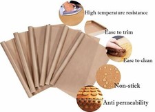 HEAT PRESS SHEET - PTFE Teflon reusable FREE Postage/For Sublimation 50cm x 40cm