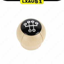 5 Speed  Beige Gear Shift Knob For Opel Corsa A B Tigra  Zafira AVectra C Astra
