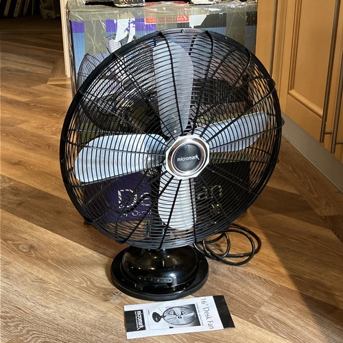 Retro vintage desk fan - retro, 16”