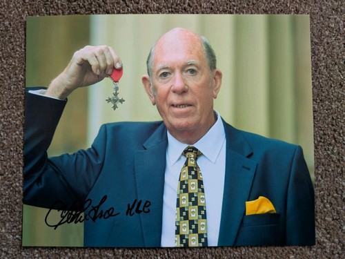 John lowe mbe hand signed - john,