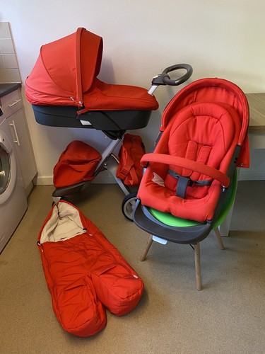 Stokke xplory red stroller - xplory, v3
