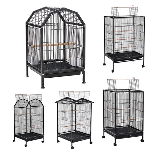 Metal parakeet cage cockatiel - metal,