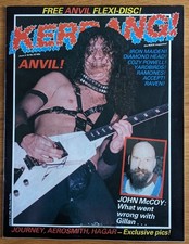 Anvil KERRANG! issue 43 June