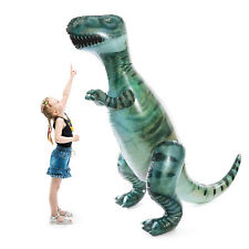 GIANT INFLATABLE DINOSAUR 6FT PRE HISTORIC JURASSIC PARTY BLOW UP TOY T-REX