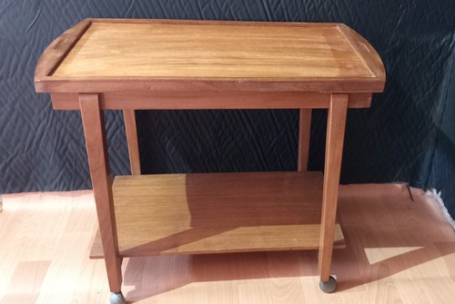 Vintage 1970s teak serving - vintage,