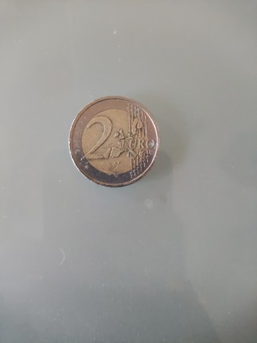 Harp euro coin - harp,
