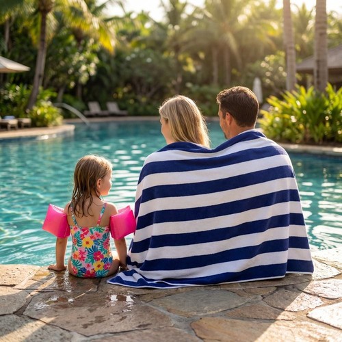 Beach towel 100 180cm - 100,