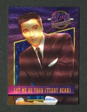 1992 River Group Elvis Presley Collection Dufex Foil Insert # 2 Let Me Be Your