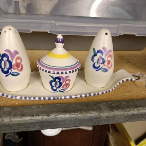 Poole pottery cruet - poole,
