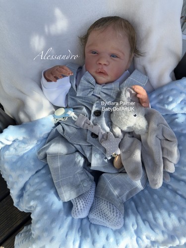 Reborn baby boy doll - reborn,