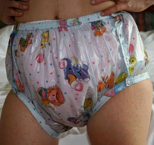 Pvc adult baby incontinence - adult,